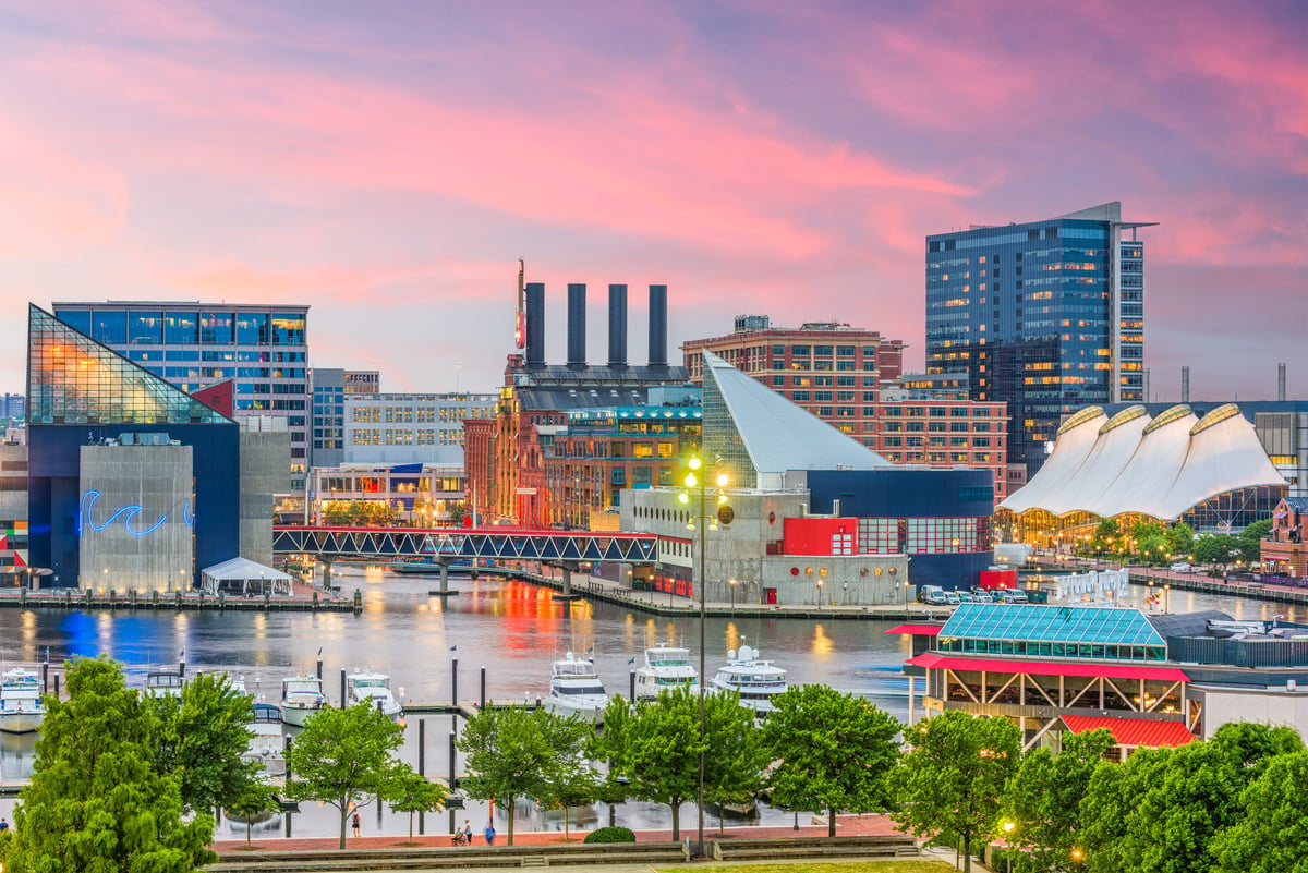 Baltimore, Maryland skyline